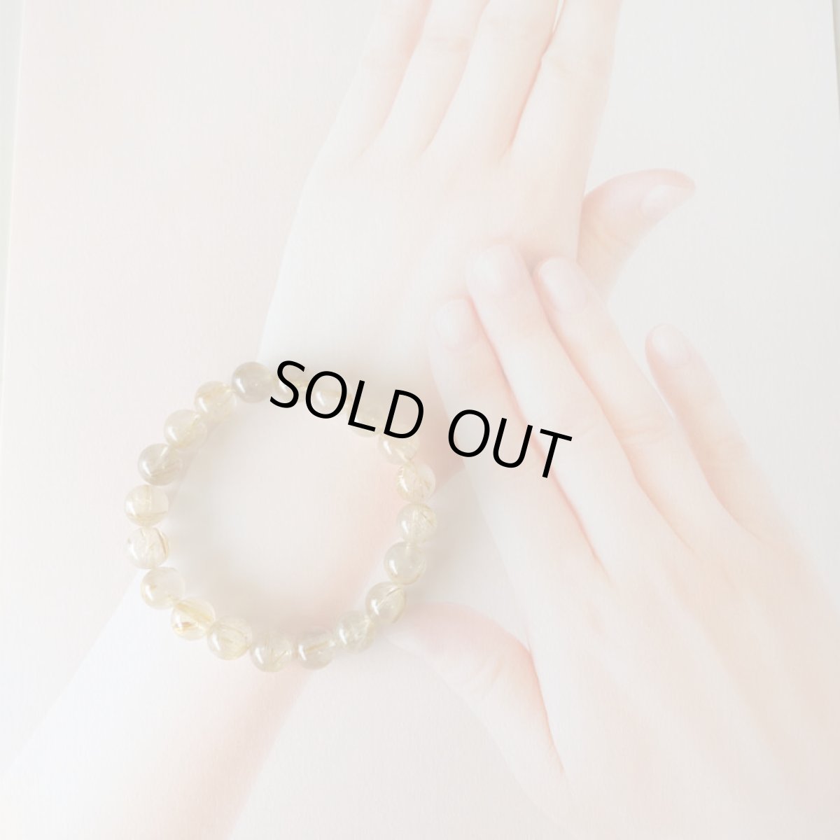 画像9: ルチルクォーツ 10mm玉 パワーストーン ブレスレット 金運 財運 事業運 ヒカルティア / メンズ　レディース (9)