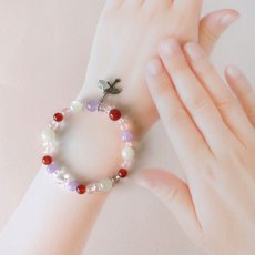 画像16: カーネリアン チャーム　ブレス　 関係の修復＆絆を強め復縁＆魅力アップ　/レディース (16)