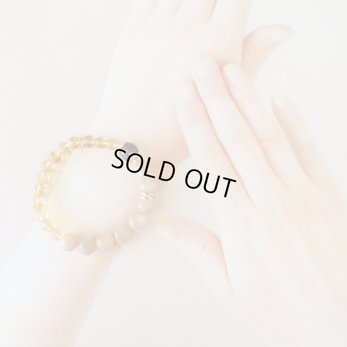 画像5: 【2点限り】シトリンとサンストーンのブレスレット　富と繁栄＆人生に対する安心感 (5)