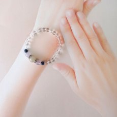 画像11: ルチル・ソダライト・ラベンダーアメジストの ブレスレット　夢の実現・継続力 /レディース (11)