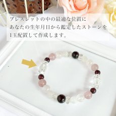 画像7: 【生年月日から鑑定】想われ石 鑑定ブレス　好変化・愛される力を高める・穏やかな気持ち (7)