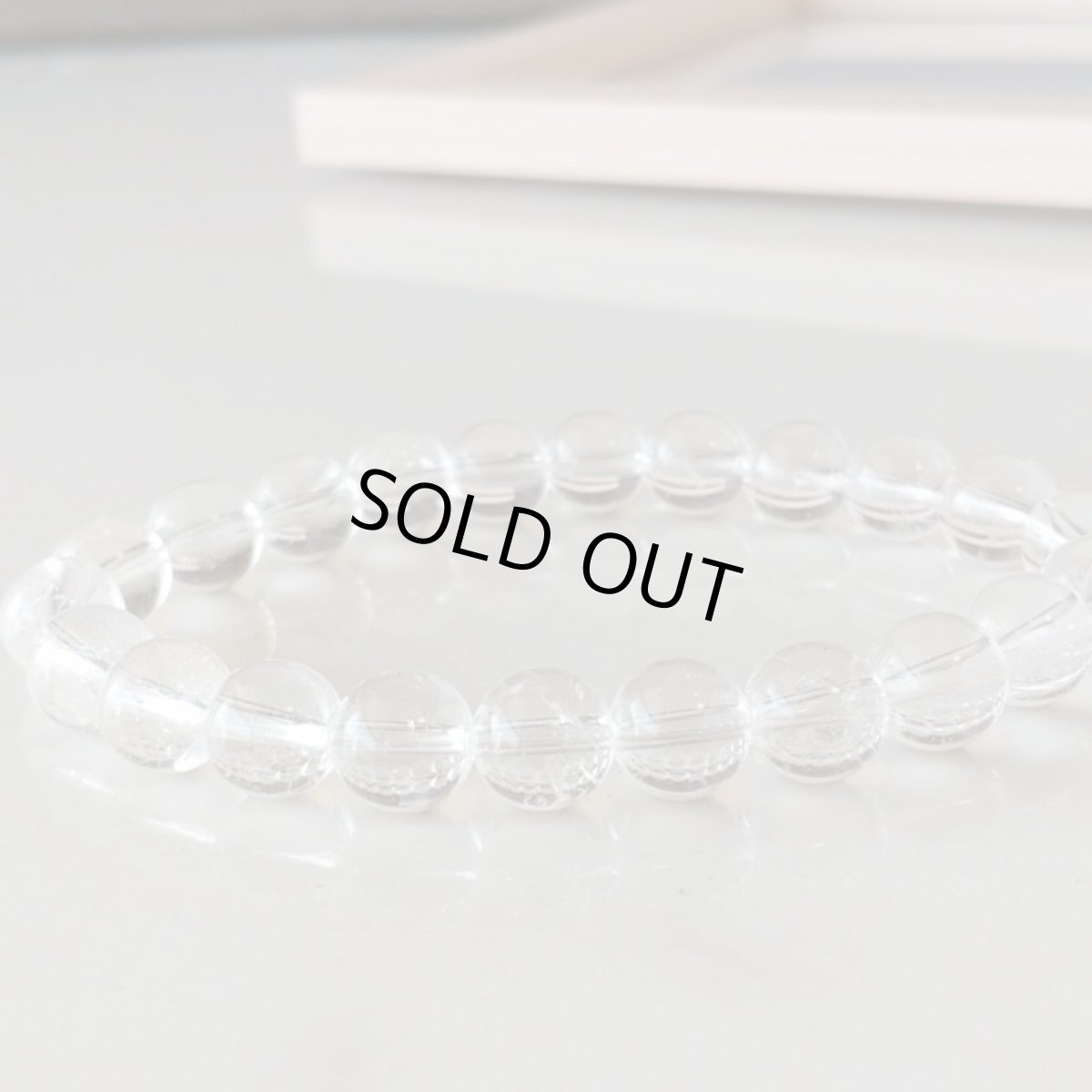 画像12: 【TE様専用】ヒマラヤ産（マニカラン）水晶 8mm玉ブレスレット (12)