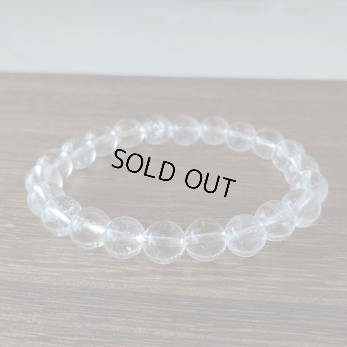 画像14: 【TE様専用】ヒマラヤ産（マニカラン）水晶 8mm玉ブレスレット (14)