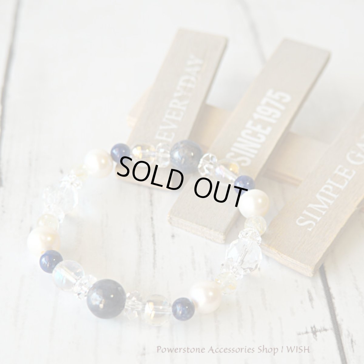 画像2: パワーストーンブレスレット　サファイア守護&幸運ブレス 護りと幸運力  /レディース (2)