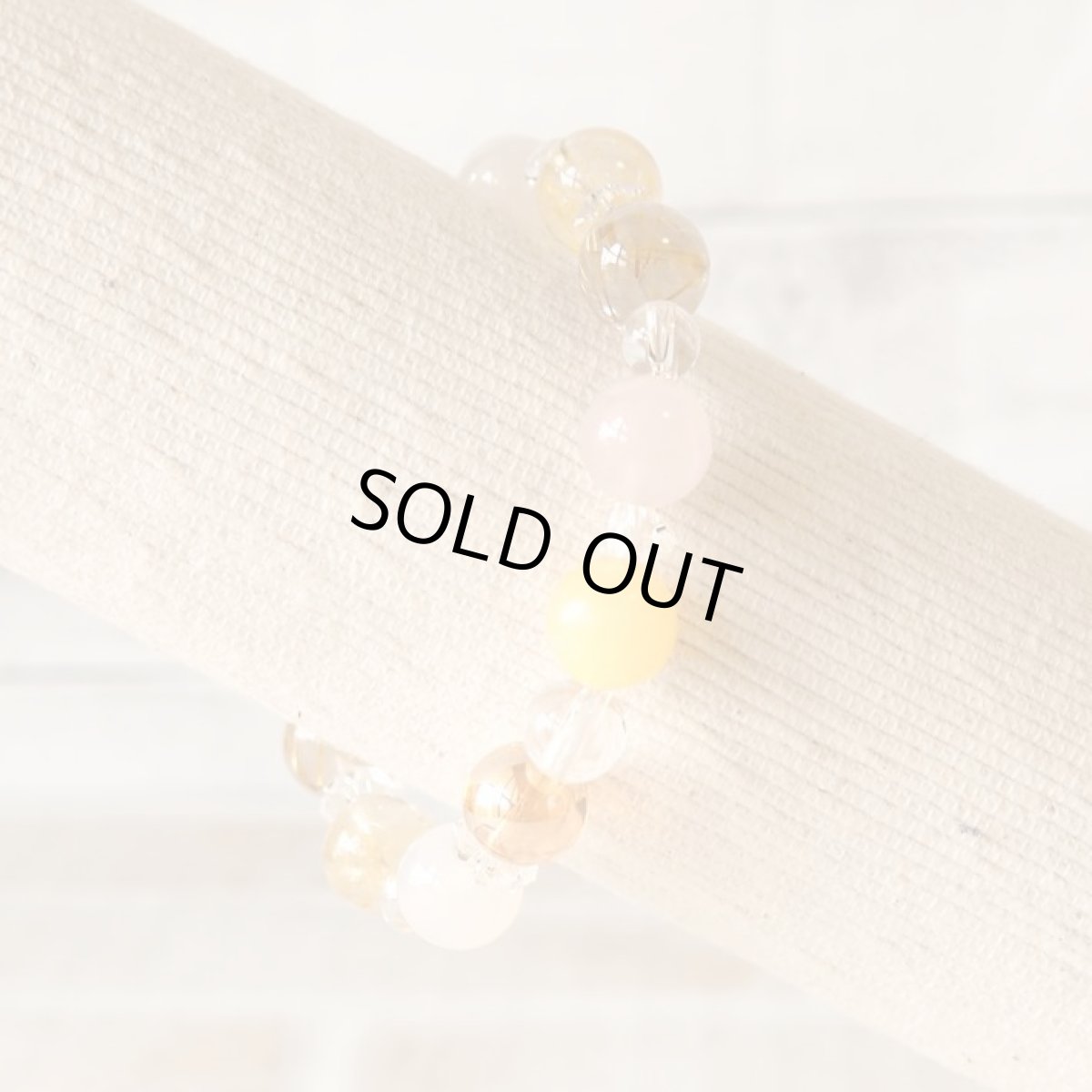 画像11: ルチルクォーツ・シトリン・アラゴナイトのパワーストーンブレスレット (11)