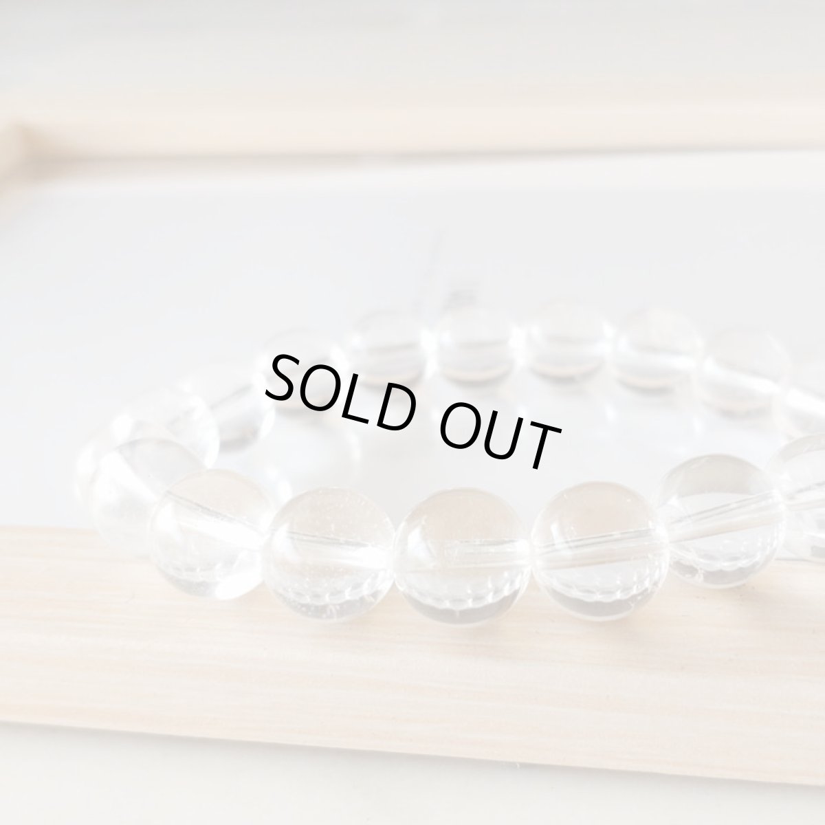 画像13: 【TE様専用】ヒマラヤ産（マニカラン）水晶 10mm玉ブレスレット (13)