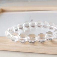 画像13: 【TE様専用】ヒマラヤ産（マニカラン）水晶 10mm玉ブレスレット (13)