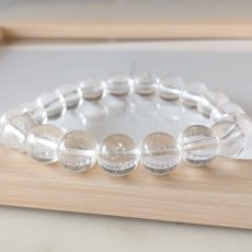 画像14: 【TE様専用】ヒマラヤ産（マニカラン）水晶 10mm玉ブレスレット (14)