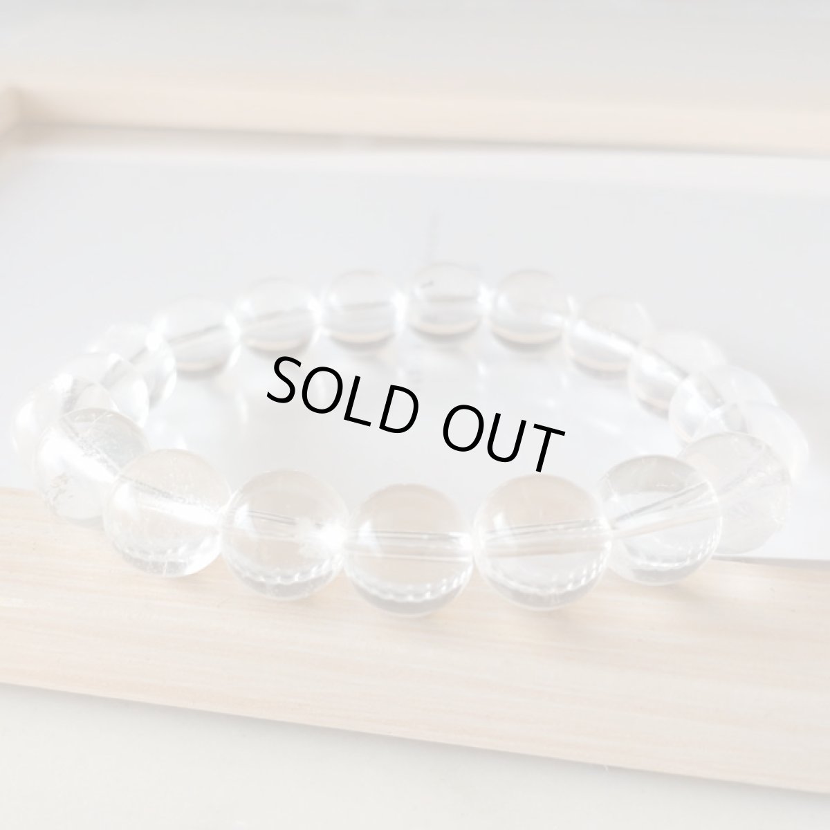 画像15: 【TE様専用】ヒマラヤ産（マニカラン）水晶 10mm玉ブレスレット (15)