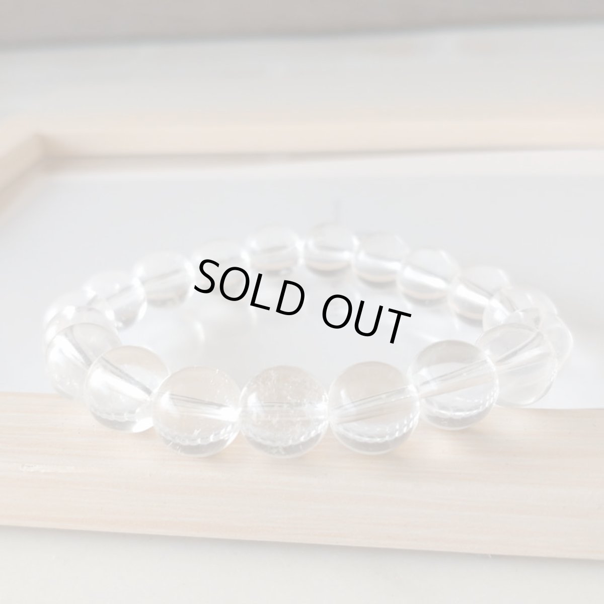 画像16: 【TE様専用】ヒマラヤ産（マニカラン）水晶 10mm玉ブレスレット (16)