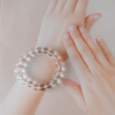 画像17: 【TE様専用】ヒマラヤ産（マニカラン）水晶 10mm玉ブレスレット (17)