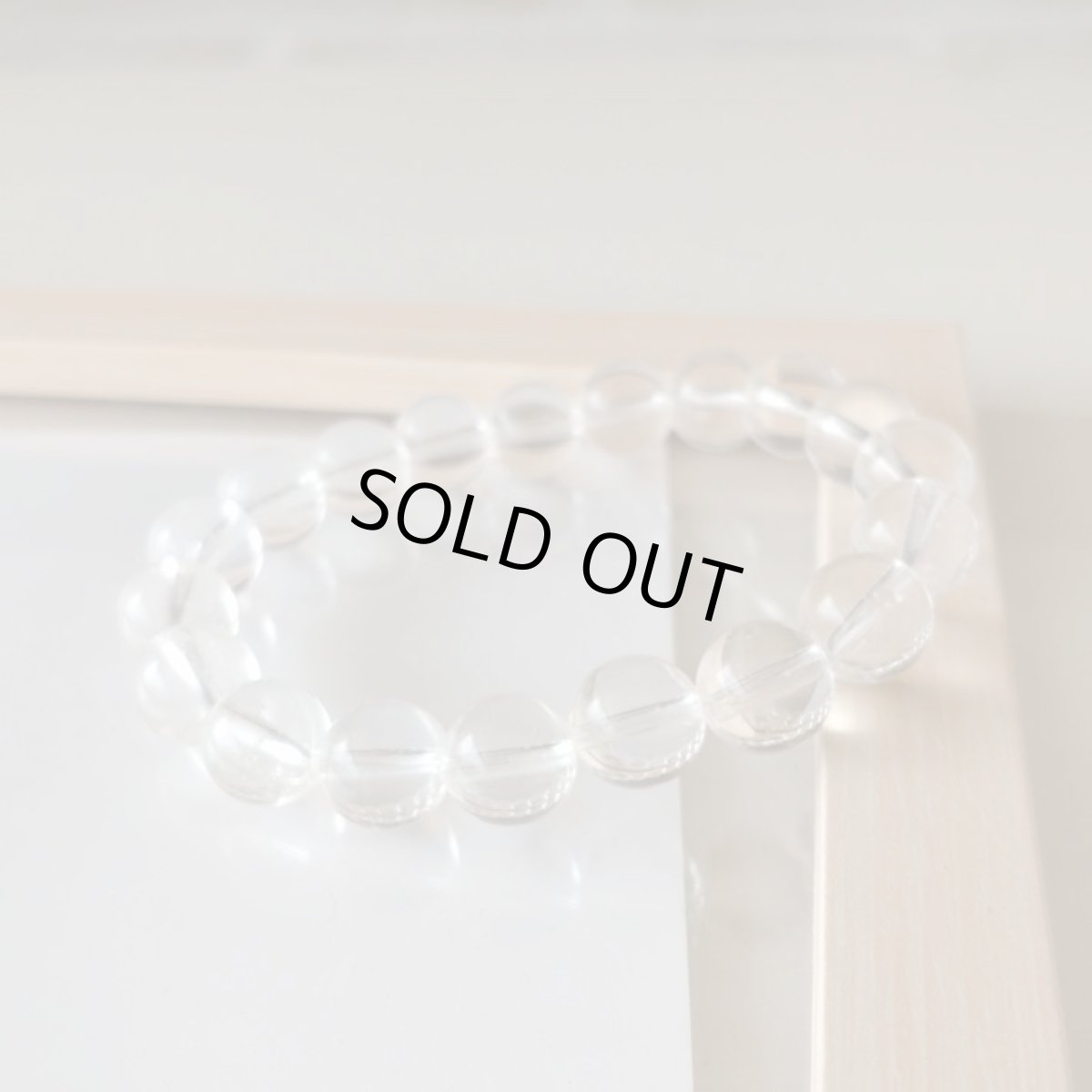 画像4: 【TE様専用】ヒマラヤ産（マニカラン）水晶 10mm玉ブレスレット (4)