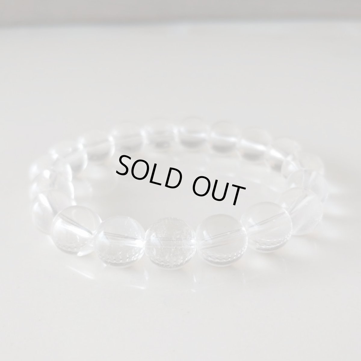 画像5: 【TE様専用】ヒマラヤ産（マニカラン）水晶 10mm玉ブレスレット (5)