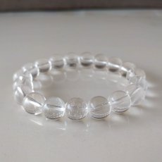 画像5: 【TE様専用】ヒマラヤ産（マニカラン）水晶 10mm玉ブレスレット (5)
