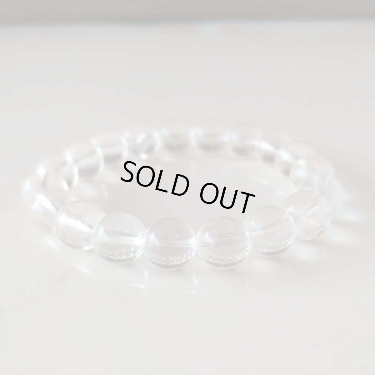 画像6: 【TE様専用】ヒマラヤ産（マニカラン）水晶 10mm玉ブレスレット (6)