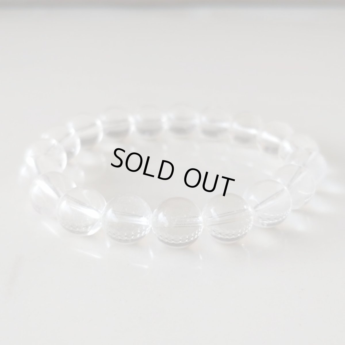 画像7: 【TE様専用】ヒマラヤ産（マニカラン）水晶 10mm玉ブレスレット (7)