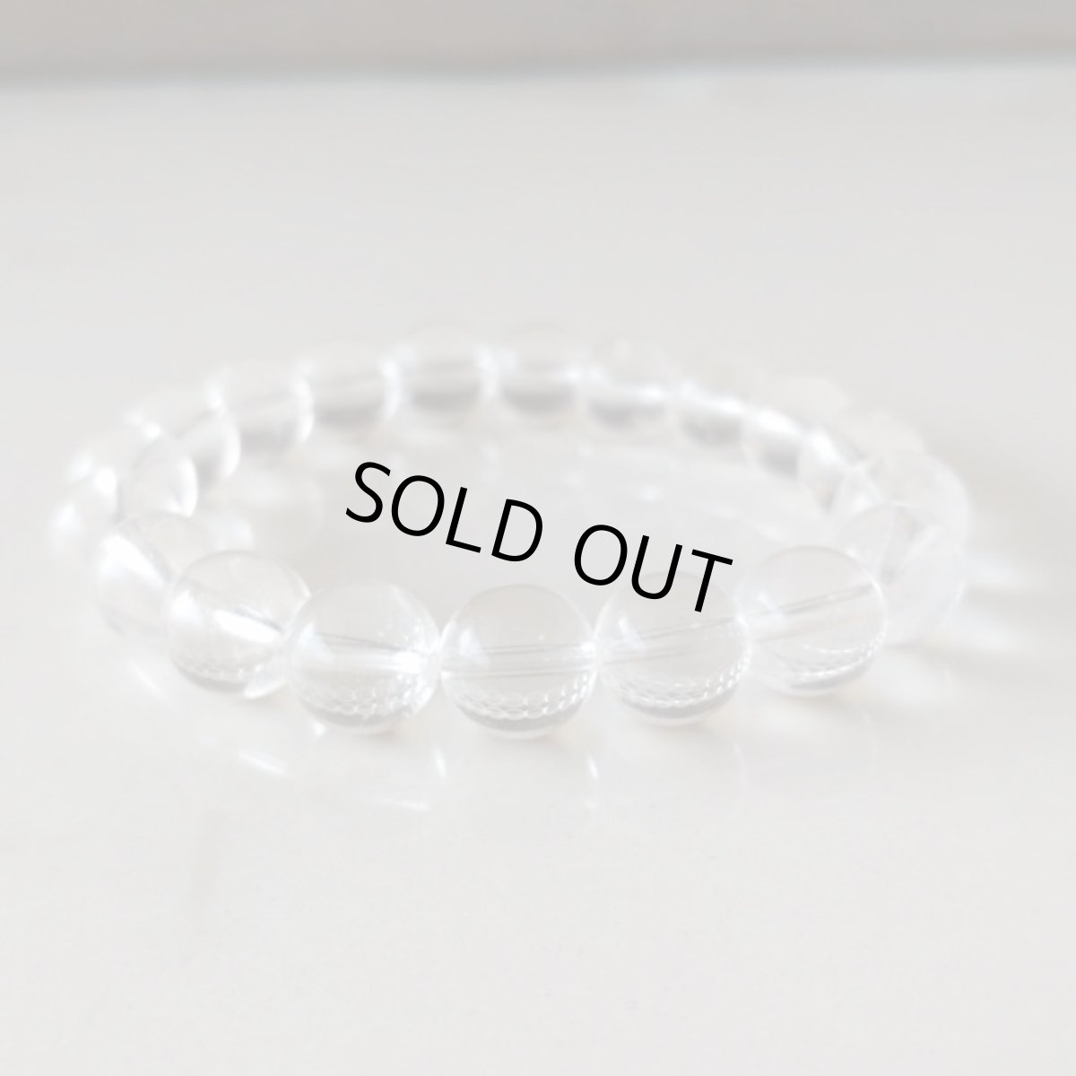 画像8: 【TE様専用】ヒマラヤ産（マニカラン）水晶 10mm玉ブレスレット (8)