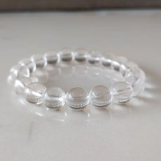 画像8: 【TE様専用】ヒマラヤ産（マニカラン）水晶 10mm玉ブレスレット (8)