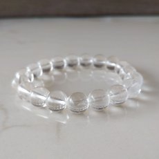 画像9: 【TE様専用】ヒマラヤ産（マニカラン）水晶 10mm玉ブレスレット (9)