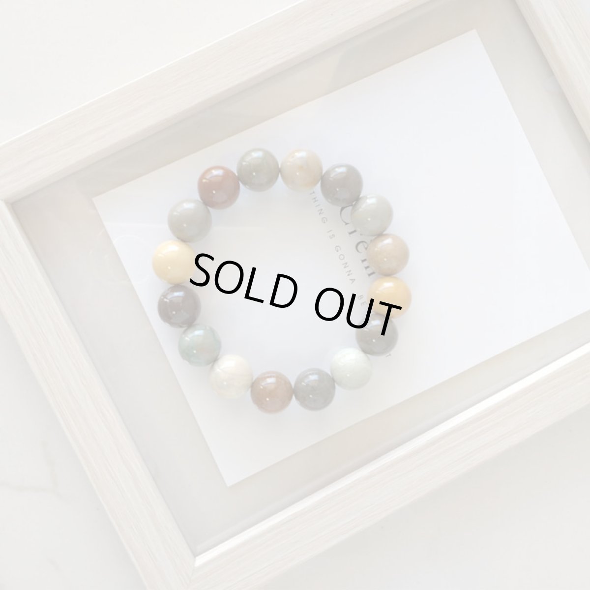 画像3: 阿拉善アラシャン瑪瑙ブレスレット　 (3)