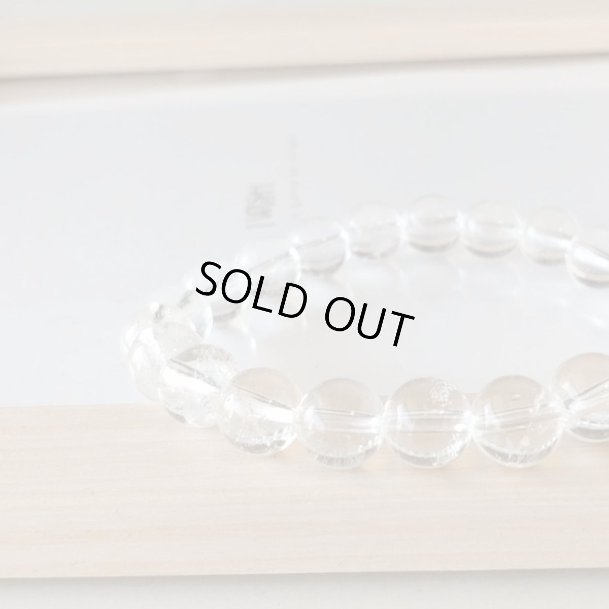 画像6: 【TE様専用】ヒマラヤ産（マニカラン）水晶 8mm玉ブレスレット (6)