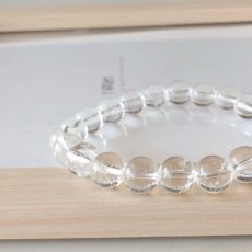 画像6: 【TE様専用】ヒマラヤ産（マニカラン）水晶 8mm玉ブレスレット (6)
