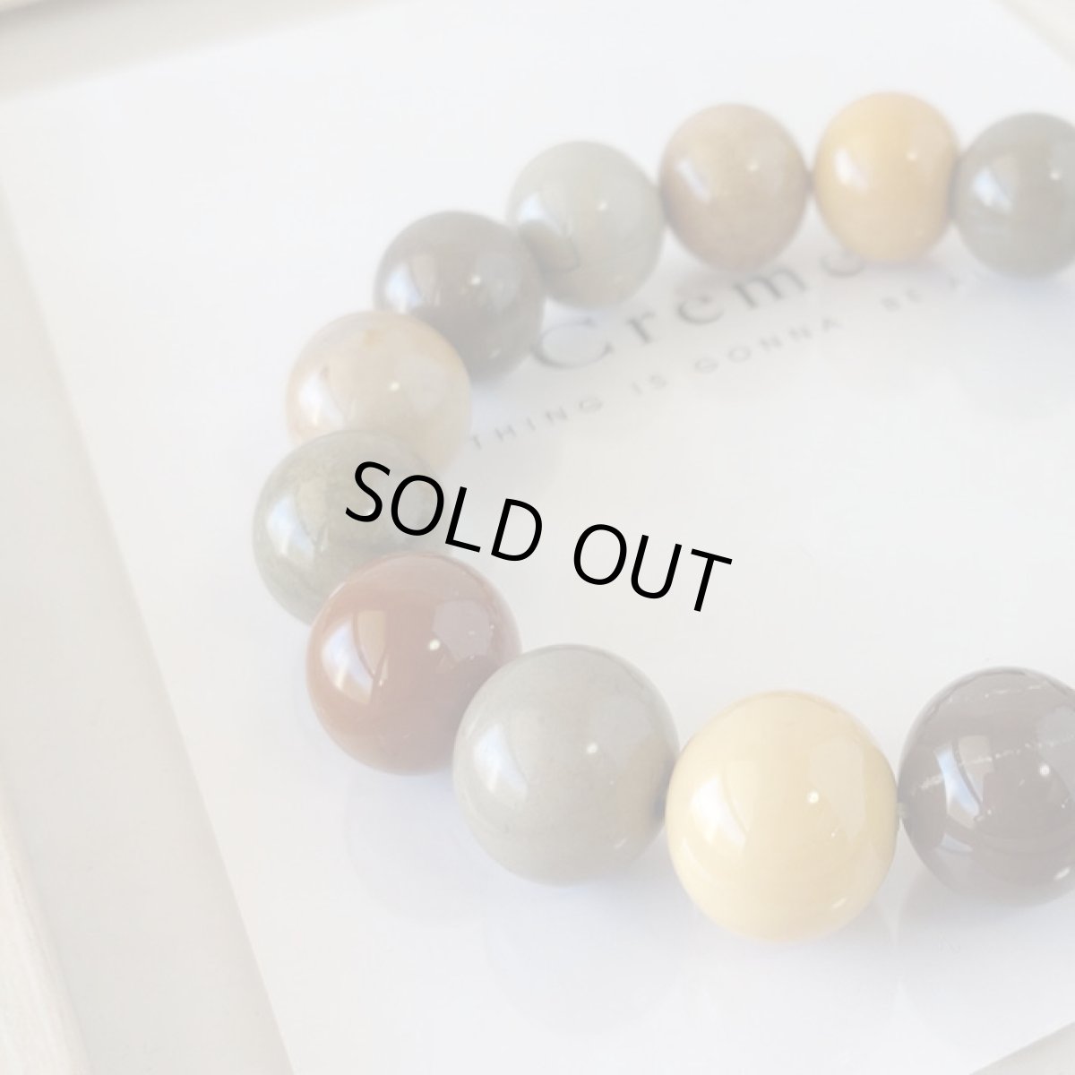 画像5: 阿拉善アラシャン瑪瑙ブレスレット　 (5)