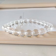 画像8: 【TE様専用】ヒマラヤ産（マニカラン）水晶 8mm玉ブレスレット (8)
