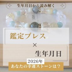 画像2: パワーストーン ブレスレット 天然石 2026年開運 厄除け 生年月日 ソナタ　レディース (2)