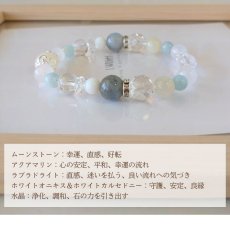 画像8: パワーストーン ブレスレット 天然石 開運 厄除け 生年月日 ソナタ レディース (8)
